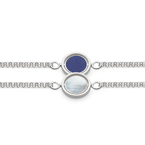 Kit Heath Revival Eclipse Equinox Spinner Double Chain Bracelet