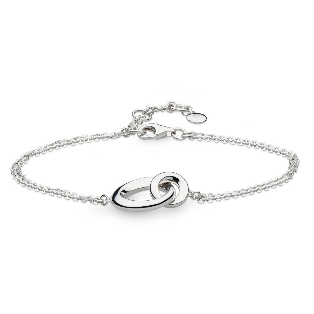 Kit Heath Bevel Cirque Link Double Chain Bracelet