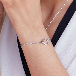 Kit Heath Bevel Cirque Link Double Chain Bracelet