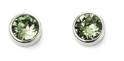 Sterling Silver August Birthstone Earrings