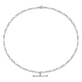 Kit Heath Revival Astoria Figaro Chain Link T-bar Style Necklace