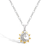 Kit Heath Revival Céleste Sun, Moon & Star Spinner Necklace