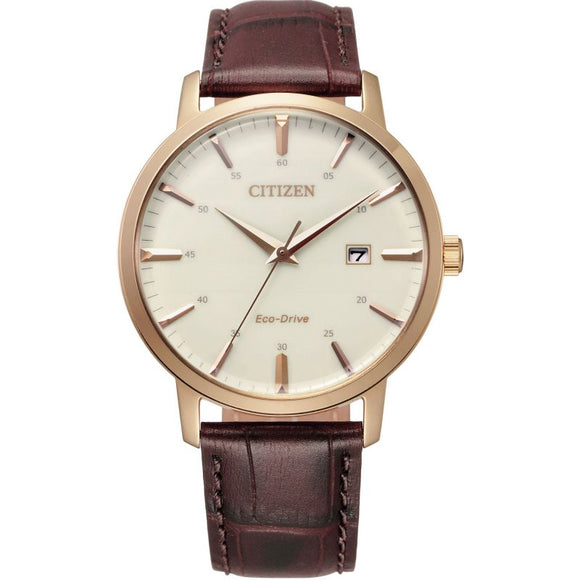 Citizen Classic Three Hand Leather Strap Watch
