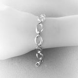 Silver Mobius Bracelet