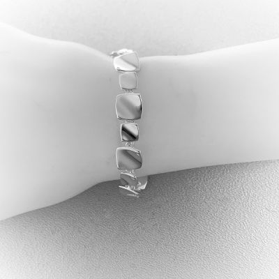Silver Squares Bracelet