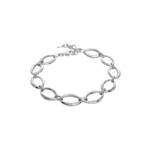 Silver Heavy Marquises Bracelet