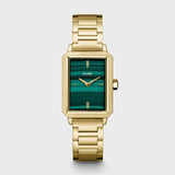 Cluse Fluette Steel Green, Gold Colour Bracelet Watch