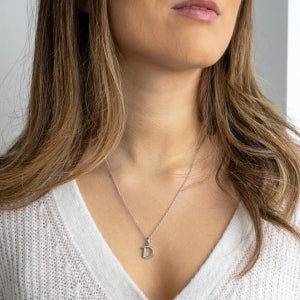Kit Heath Signature Skript Capital Initial Necklace