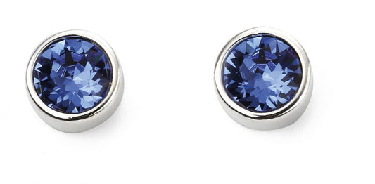 Sterling Silver September Birthstone Earrings