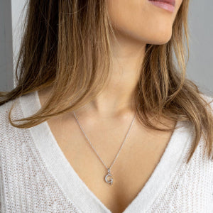Kit Heath Signature Skript Capital Initial Necklace
