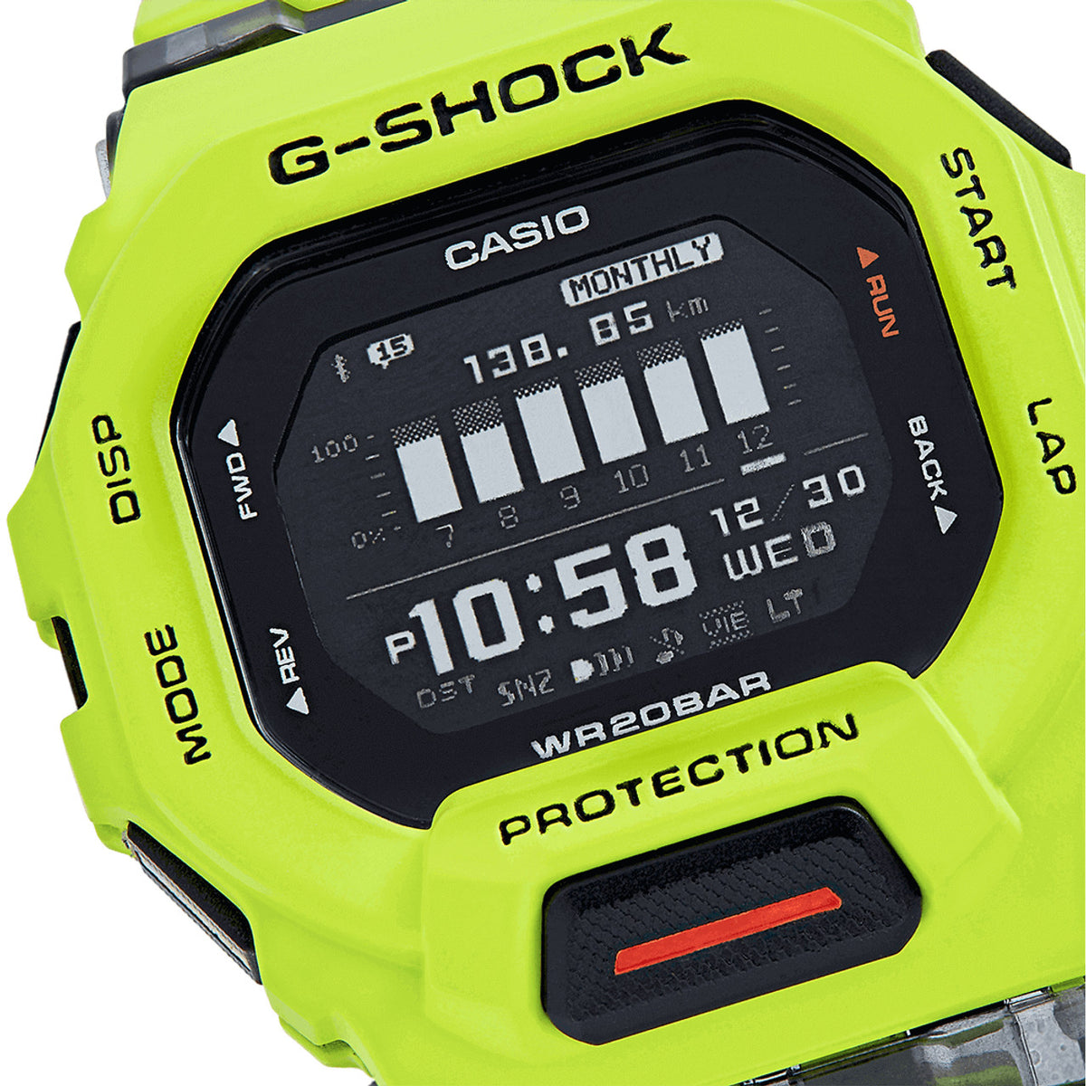 Casio G-Shock G-Squad Bluetooth Lime Green