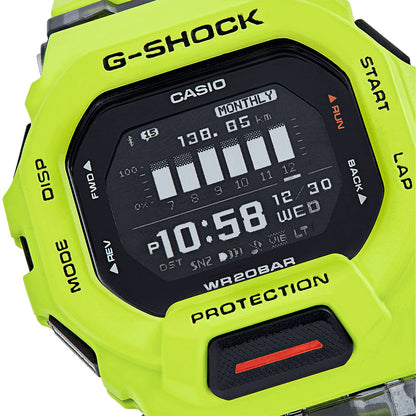 Casio G-Shock G-Squad Bluetooth Lime Green