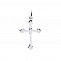Silver Fancy Cross Pendant