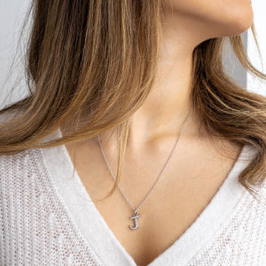 Kit Heath Signature Skript Capital Initial Necklace