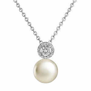 JERSEY PEARL AMBERLEY HALO PEARL PENDANT