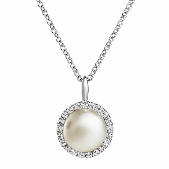 JERSEY PEARL AMBERLEY CLUSTER PEARL PENDANT