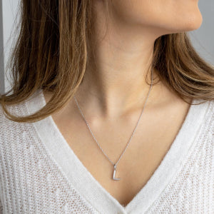 Kit Heath Signature Skript Capital Initial Necklace