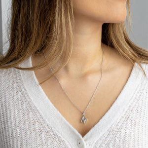 Kit Heath Signature Skript Capital Initial Necklace