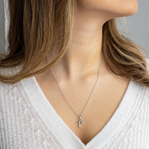 Kit Heath Signature Skript Capital Initial Necklace