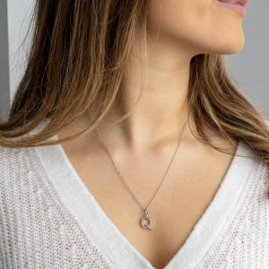 Kit Heath Signature Skript Capital Initial Necklace