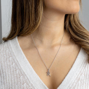 Kit Heath Signature Skript Capital Initial Necklace