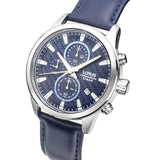LORUS GENTS CHRONOGRAPH LEATHER STRAP WATCH
