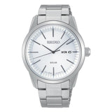 Seiko Gents Solar S/Steel Bracelet Watch