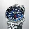 Seiko Gents 5 Sports ‘Blueberry’ GMT S/Steel Bracelet Watch