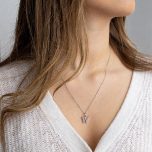 Kit Heath Signature Skript Capital Initial Necklace