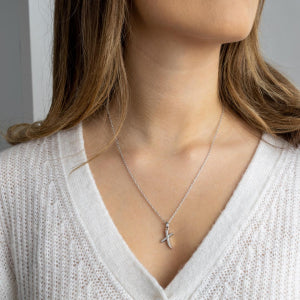 Kit Heath Signature Skript Capital Initial Necklace