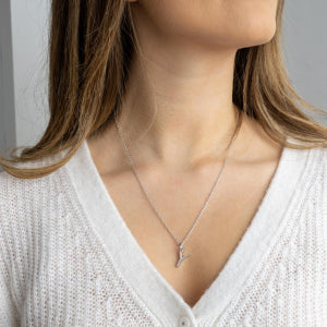 Kit Heath Signature Skript Capital Initial Necklace