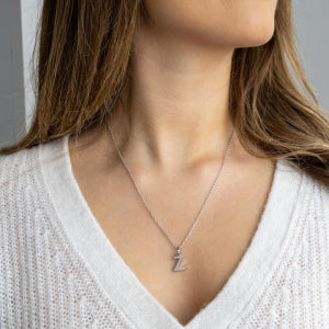Kit Heath Signature Skript Capital Initial Necklace