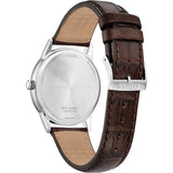 Citizen Gents Eco-Drive Brown Leather S/W