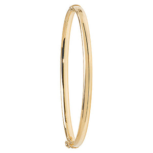 9ct Yellow Gold Hinged Bangle