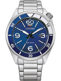 Citizen  Eco-drive Sport Gent`s 44mm 10ATM Bracelet Watch