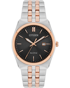 Citizen Gents Eco-Drive 2 Tone Bracelet Watch