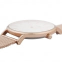 Cluse Boho Chic Mesh White, Rose Gold Colour Watch