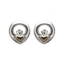 House Of Lor Iconic Claddagh Stud Earrings