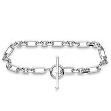 Kit Heath Revival Astoria Figaro Chain Link T-bar Bracelet