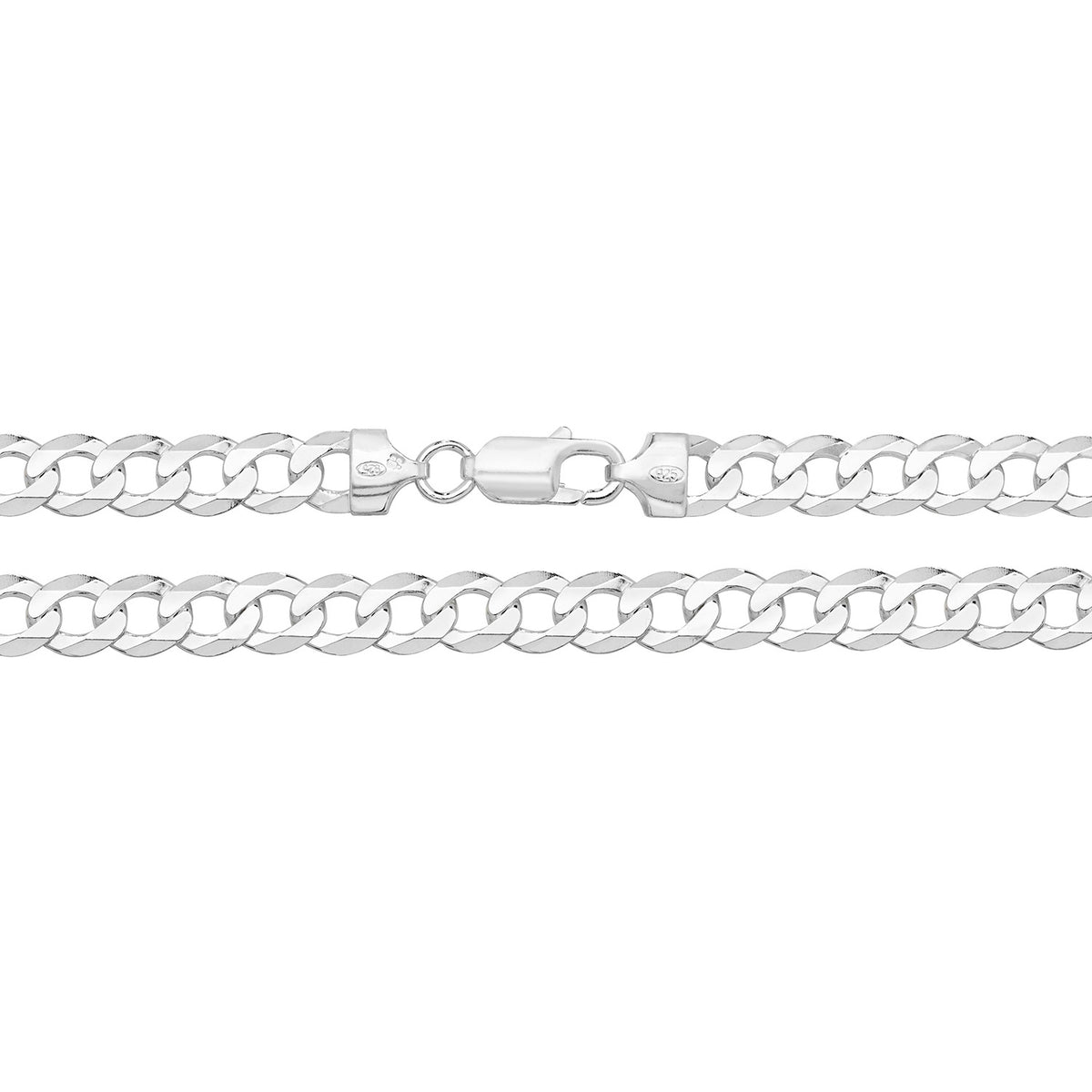 Sterling Silver Curb Bracelet