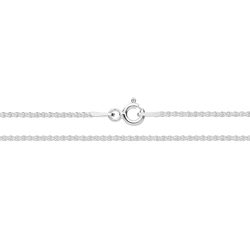 Sterling Silver Spiga Style Chain