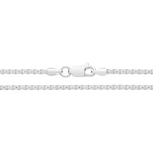 Sterling Silver Spiga Style Chain