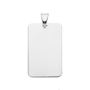 Sterling Silver Tag