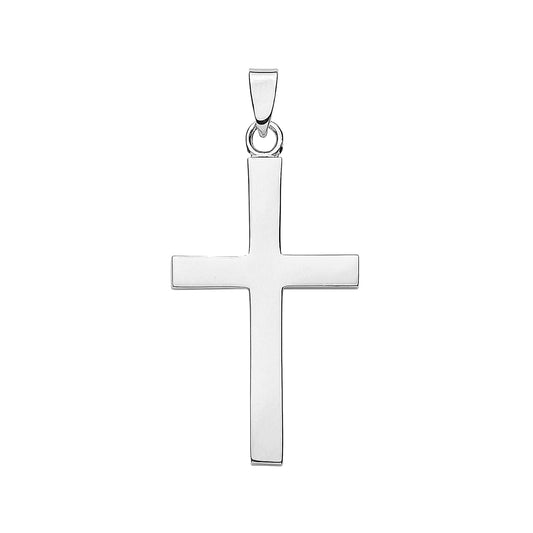 Sterling Silver Plain Cross