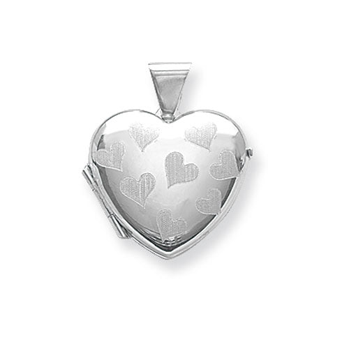 Sterling Silver Heart Locket