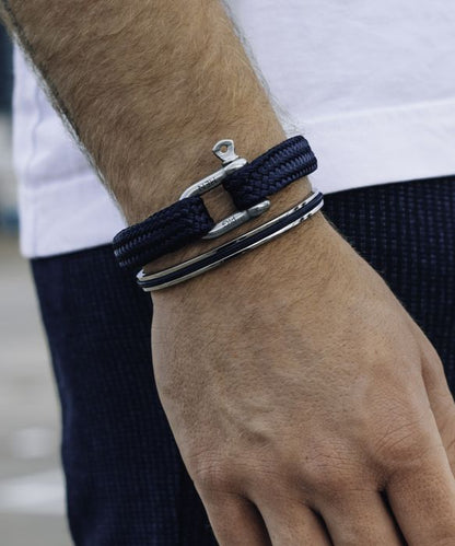 Pig & Hen Gorgeous George Navy| Silver