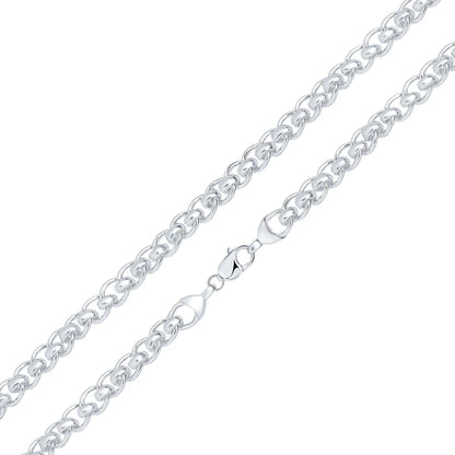 Silver Handmade 10mm Rollerball Chain