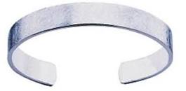 Fred Bennett Gent's Textured Silver Torque Bangle