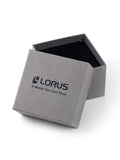 Lorus Classic 38 mm Quartz Watch Blue Dial Leather Strap