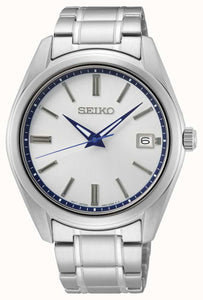Seiko 140th Anniversary White Sunray Dial Gents Bracelet Watch